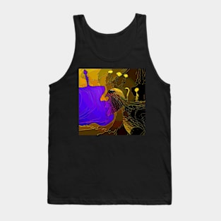 Purple Bag lady Tank Top